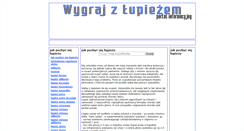 Desktop Screenshot of lupiez.babafilm.pl